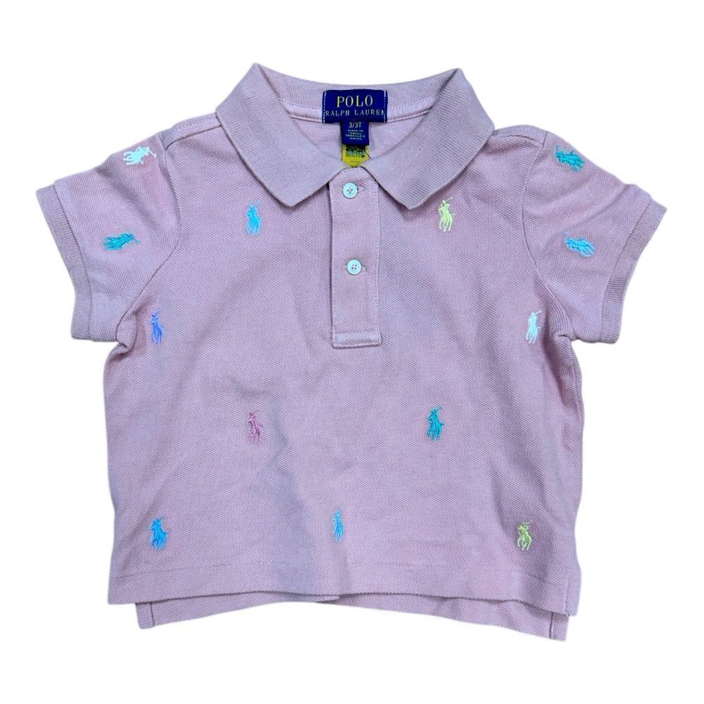 POLO Ralph Lauren collared shirt in pink . Size 3T - New
